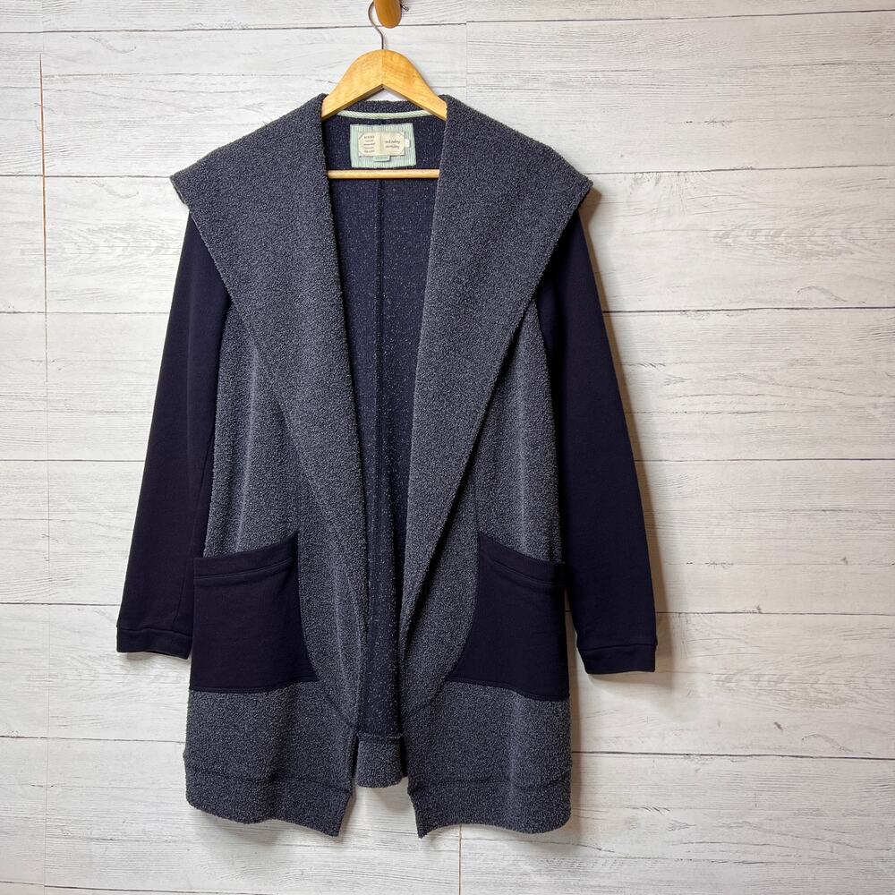 Anthropologie Saturday Sunday Cardigan Womens Size Small Colorblock Open Front